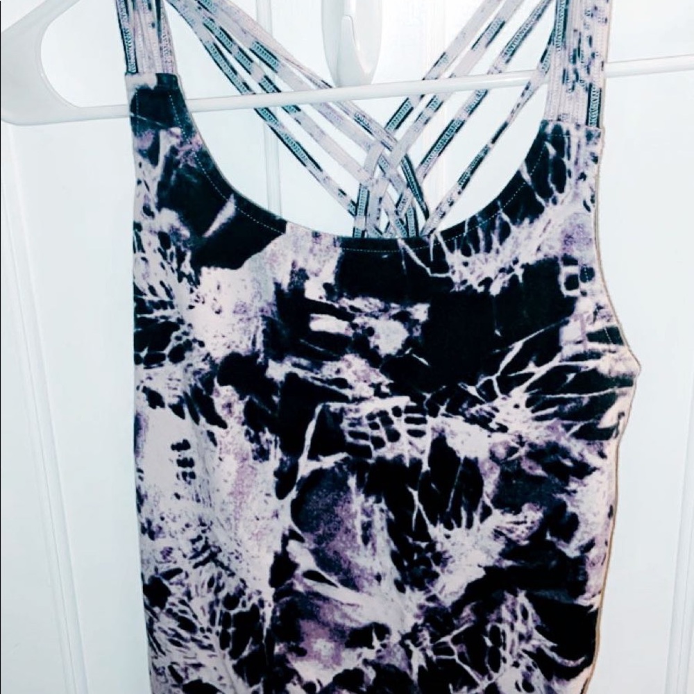 Super cute Calvin Klein purple tiedye workout tank